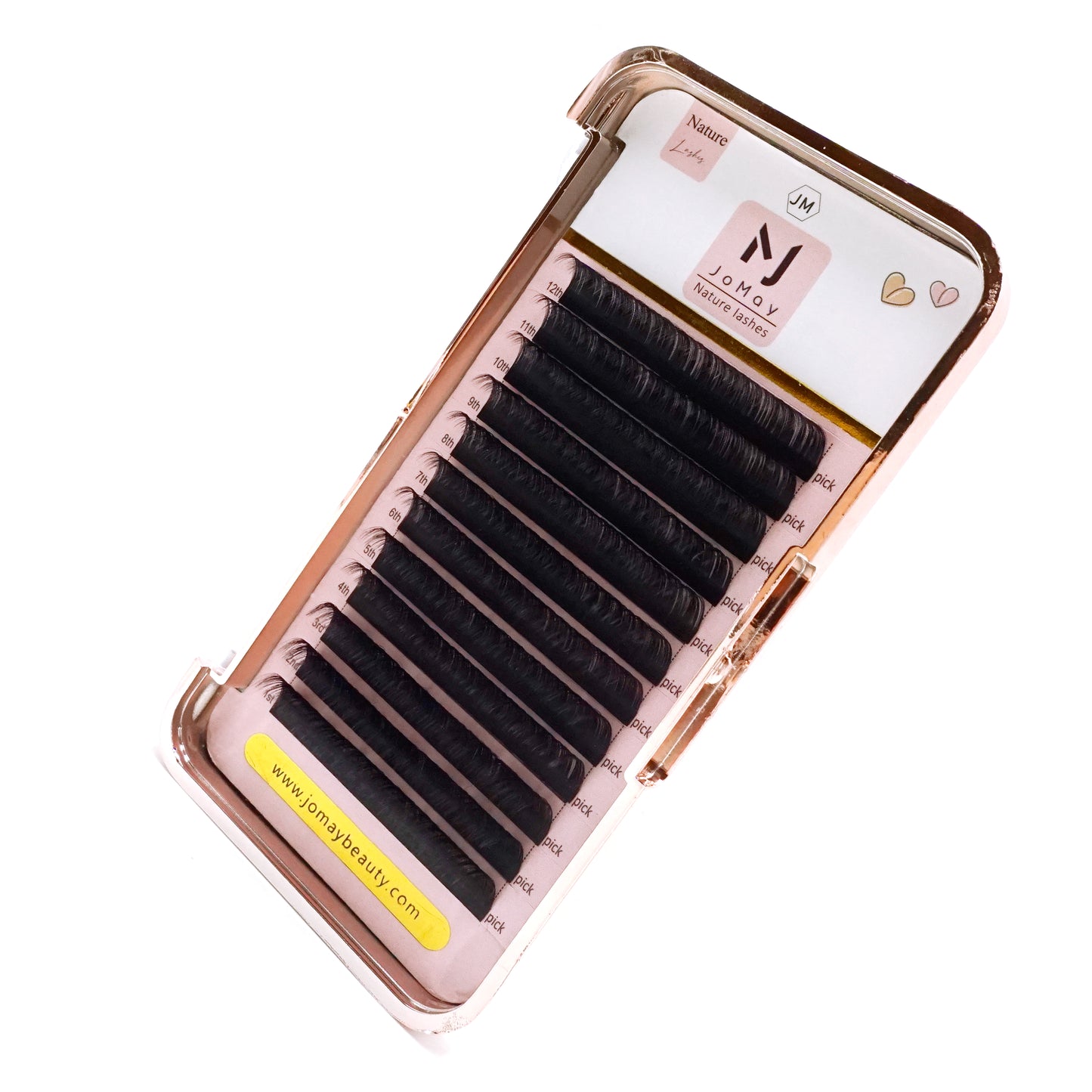 Jomay Nature Lashes 0.03mm 12 Lines(8-16mm)