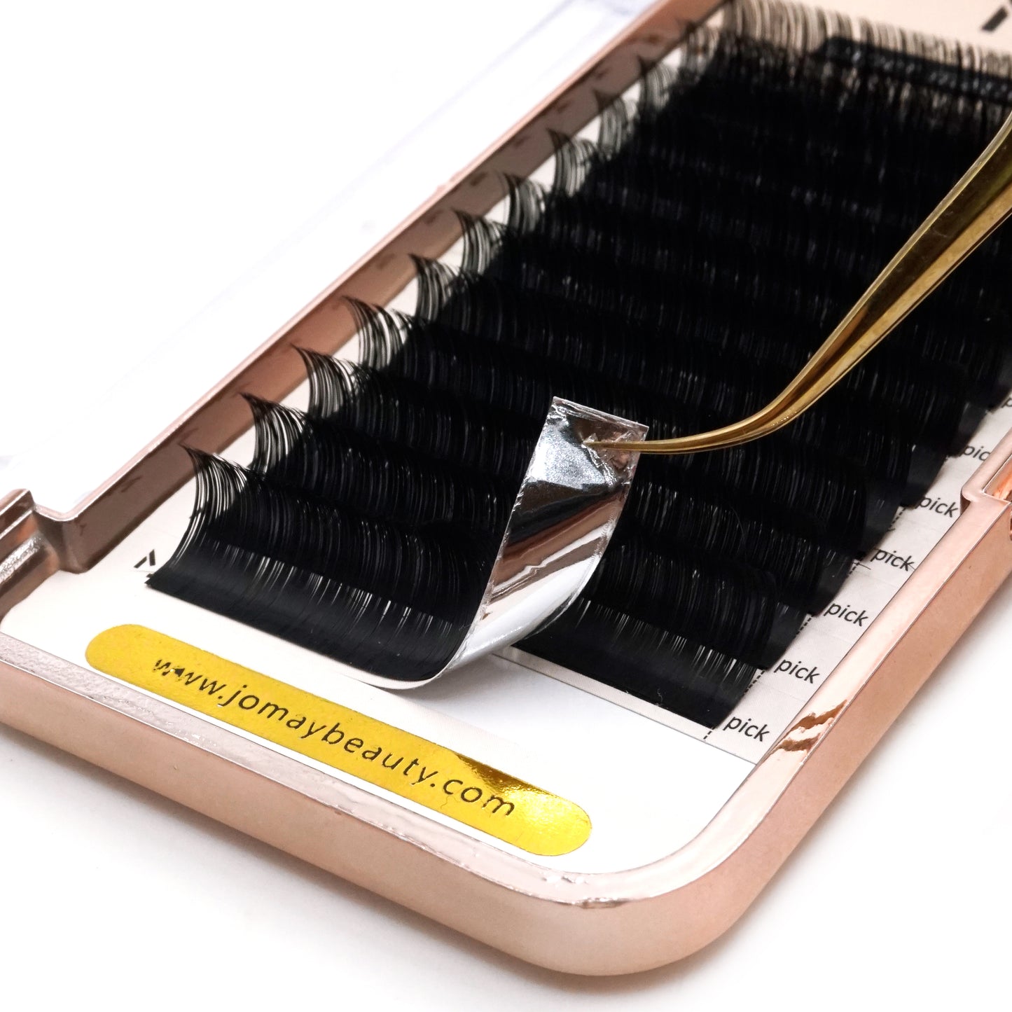 Jomay Super Matte individuals Lashes Extension 0.03mm 12 Lines(8-16mm)