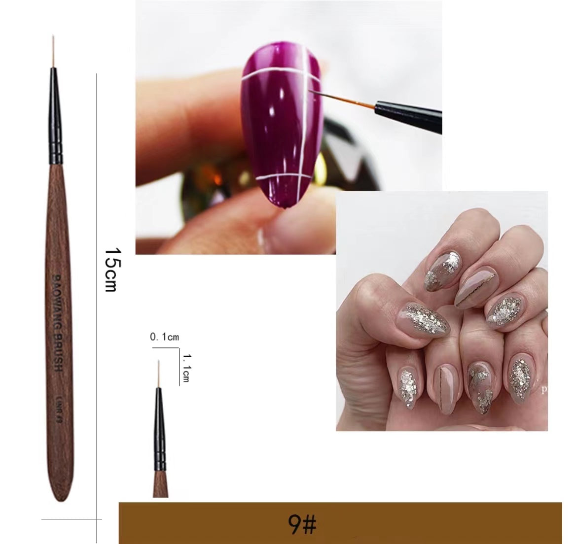 nail brush tools