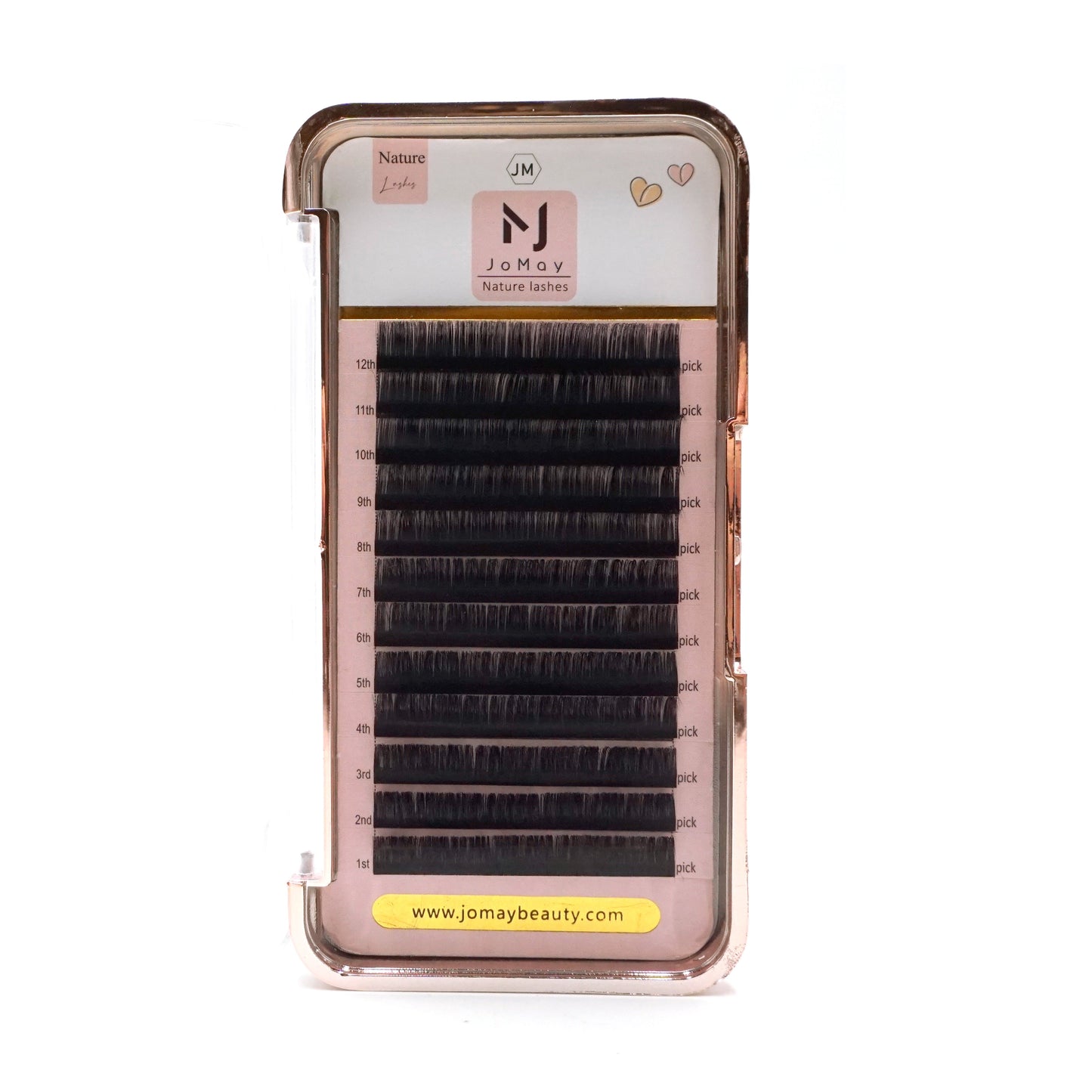 Jomay Nature Lashes 0.03mm 12 Lines (17-25mm)