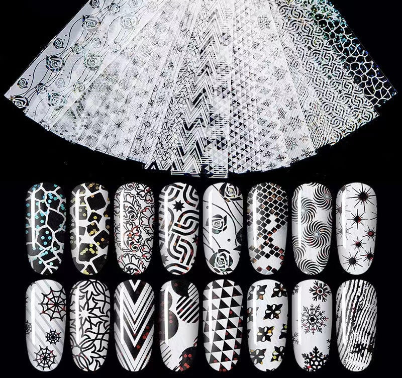 Mirror Nail Decoration