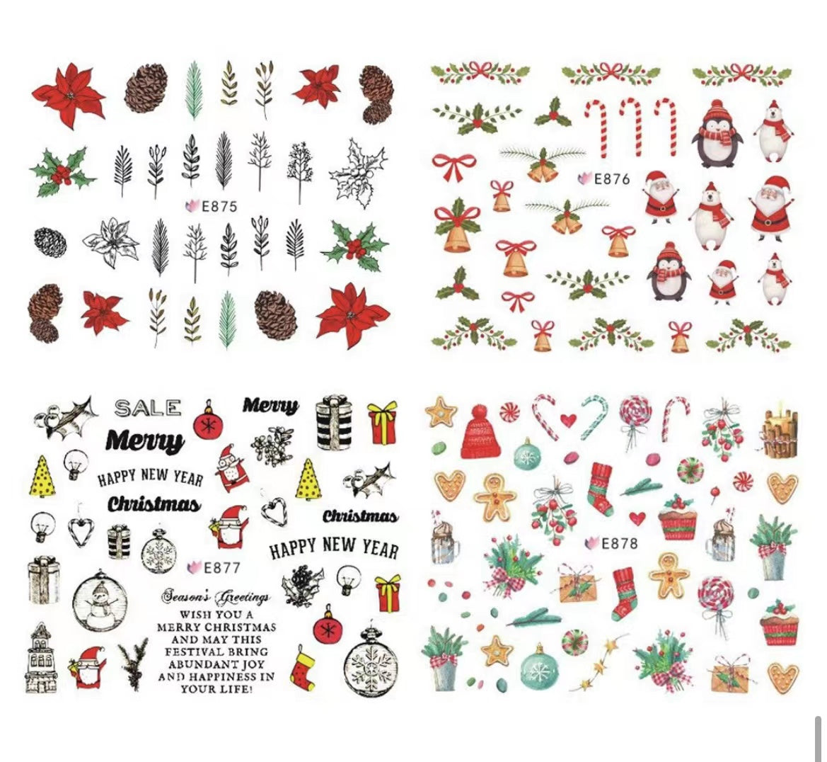 Nail Sticker Christmas Series