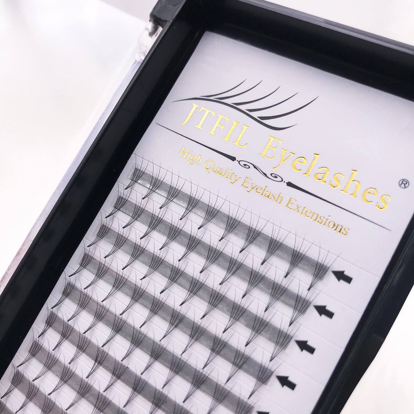 Jomay Pre made fans Lashes 0.07mm 12 Lines(8-13mm)