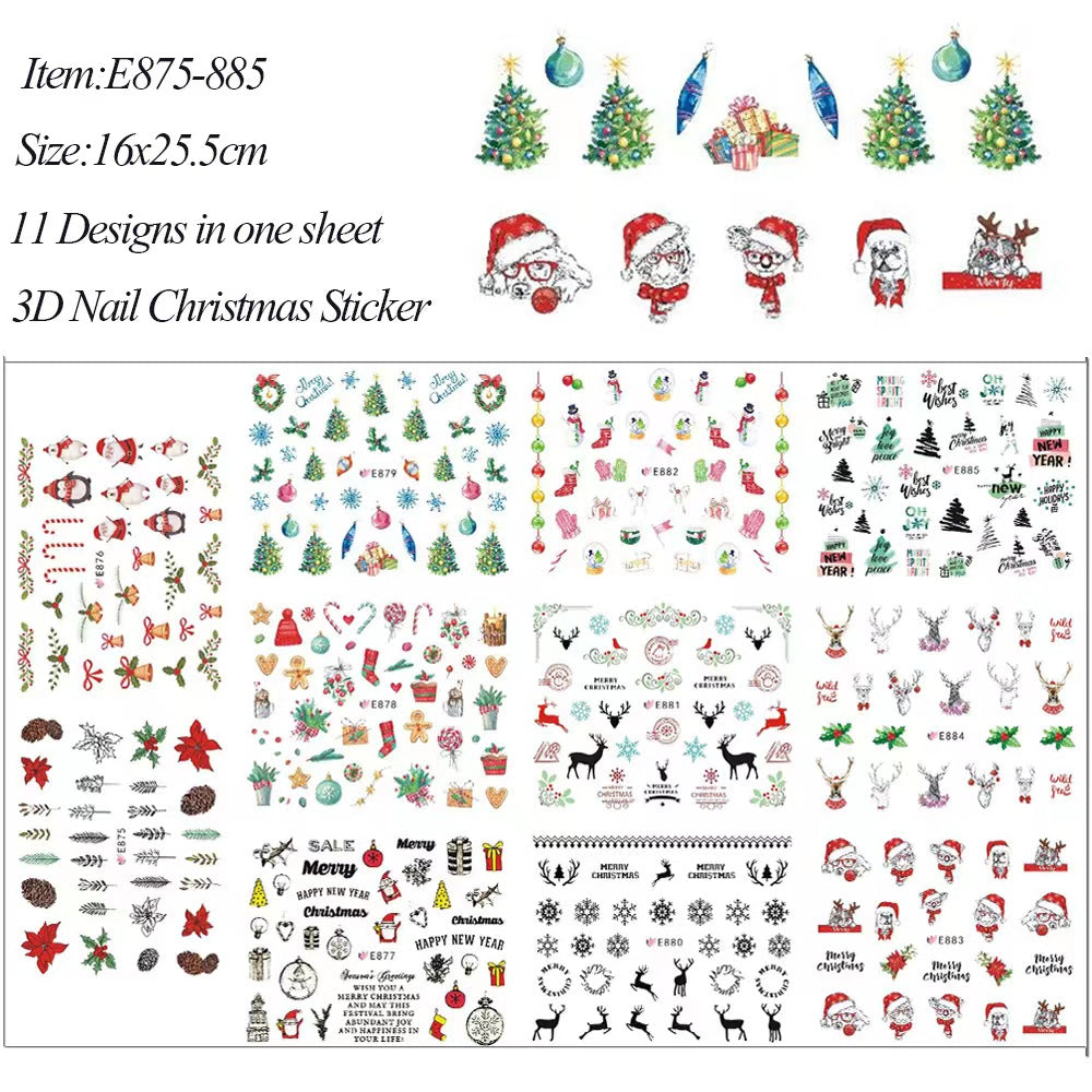 Nail Sticker Christmas Series