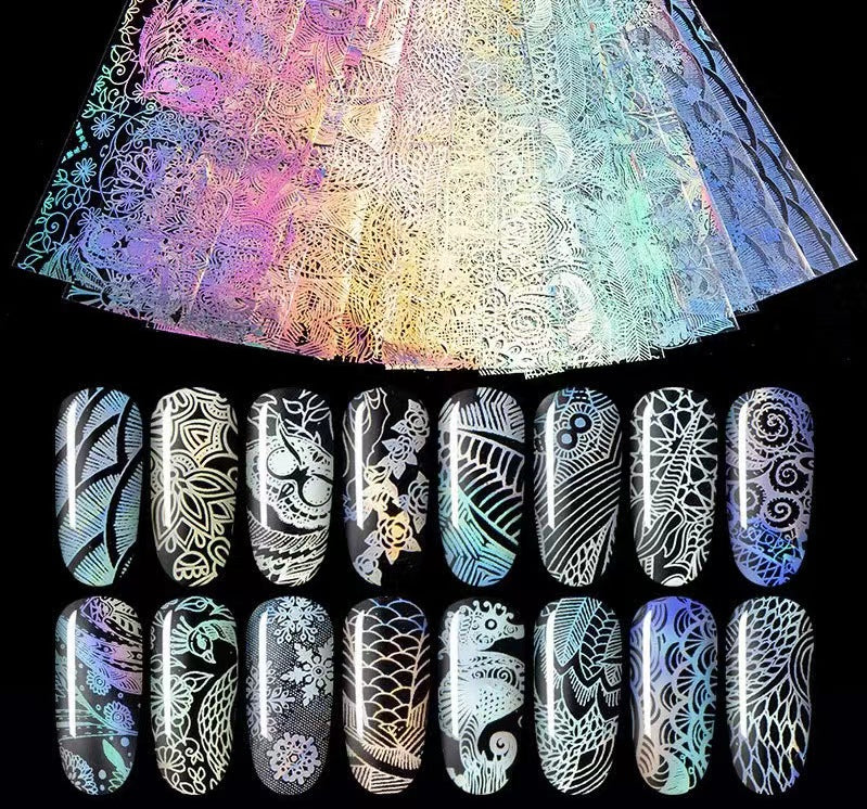 Mirror Nail Decoration