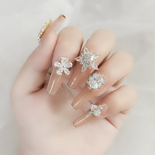 Zircon Nail Decoration