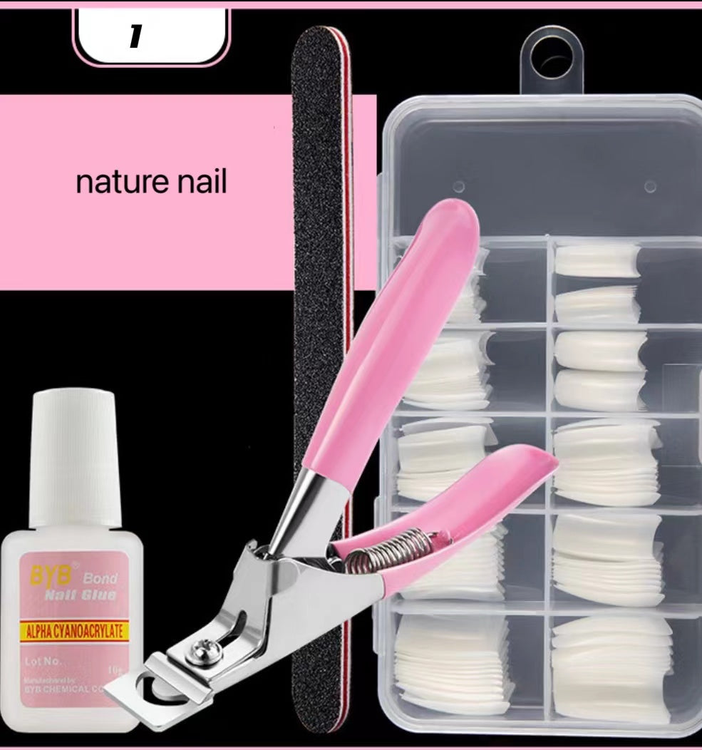 French false nail set tools