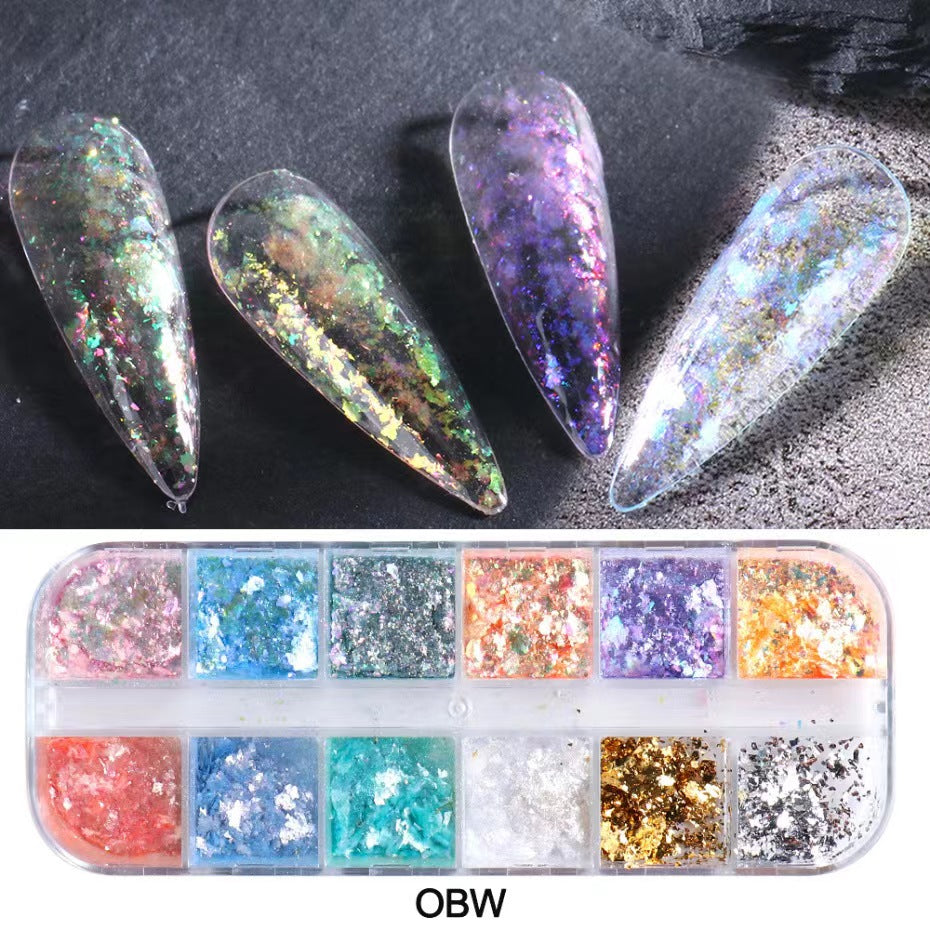 Nail Art Opal Powder