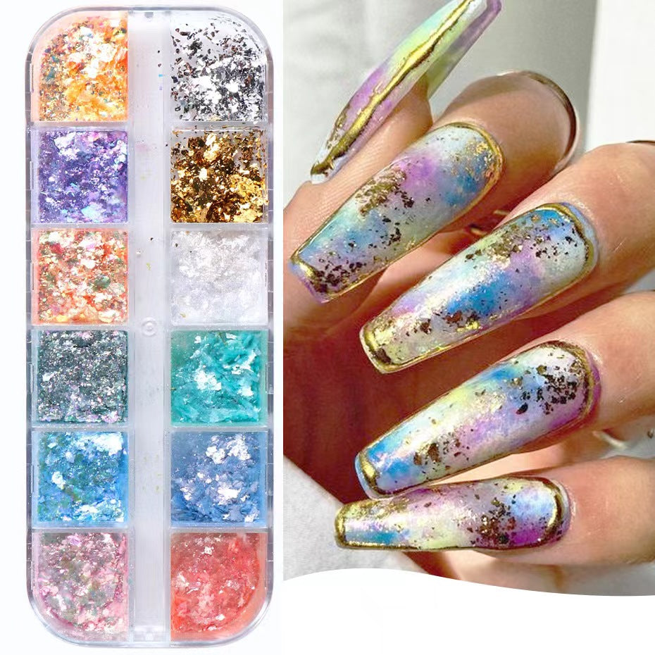 Nail Art Opal Powder