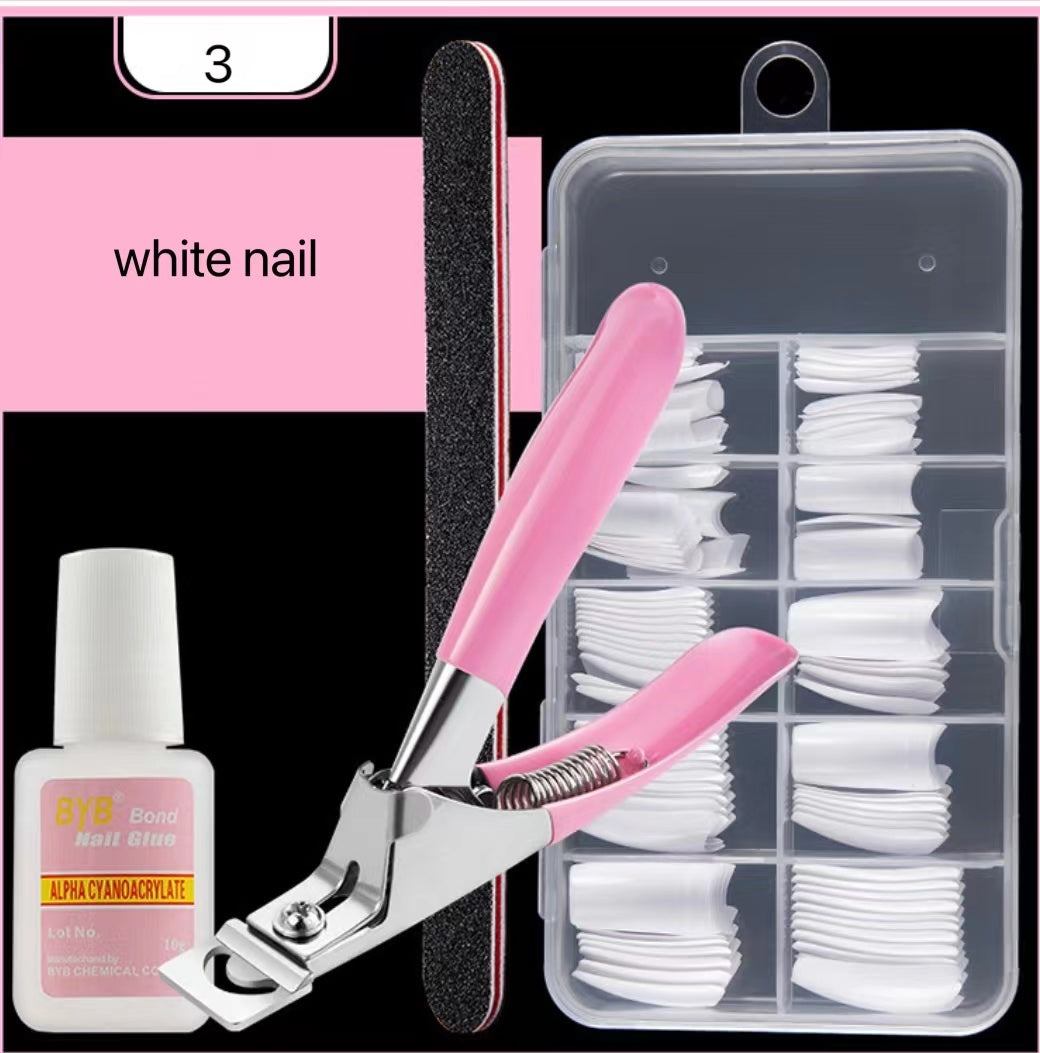 French false nail set tools