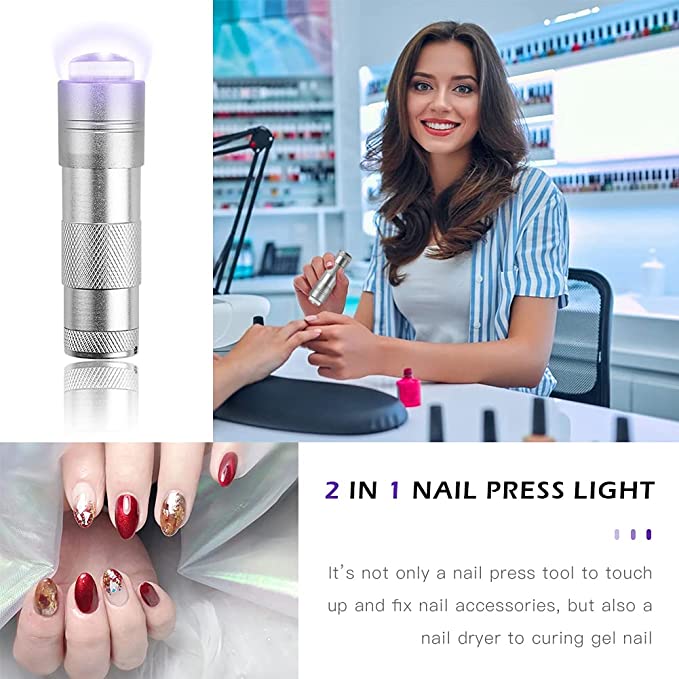 Silica gel press phototherapy lamp nail tools