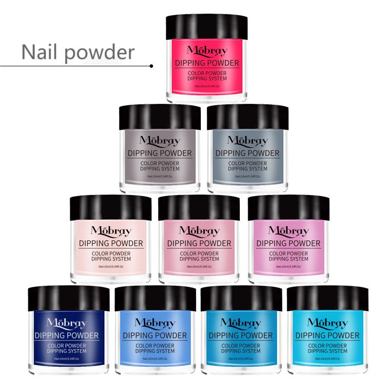 Pure color nail powder