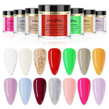 Pure color nail powder