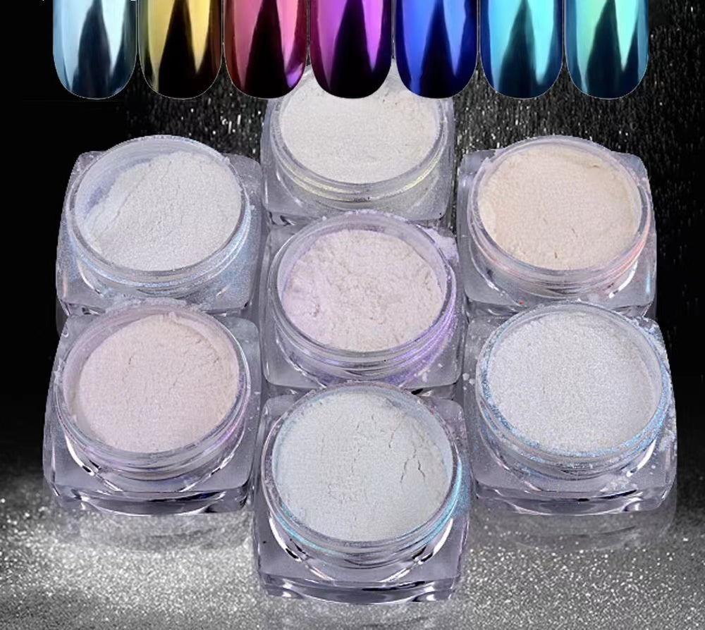 Magic mirror glitter powder