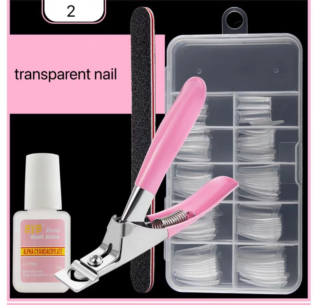 French false nail set tools