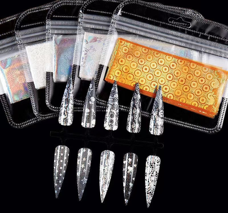 Mirror Nail Decoration