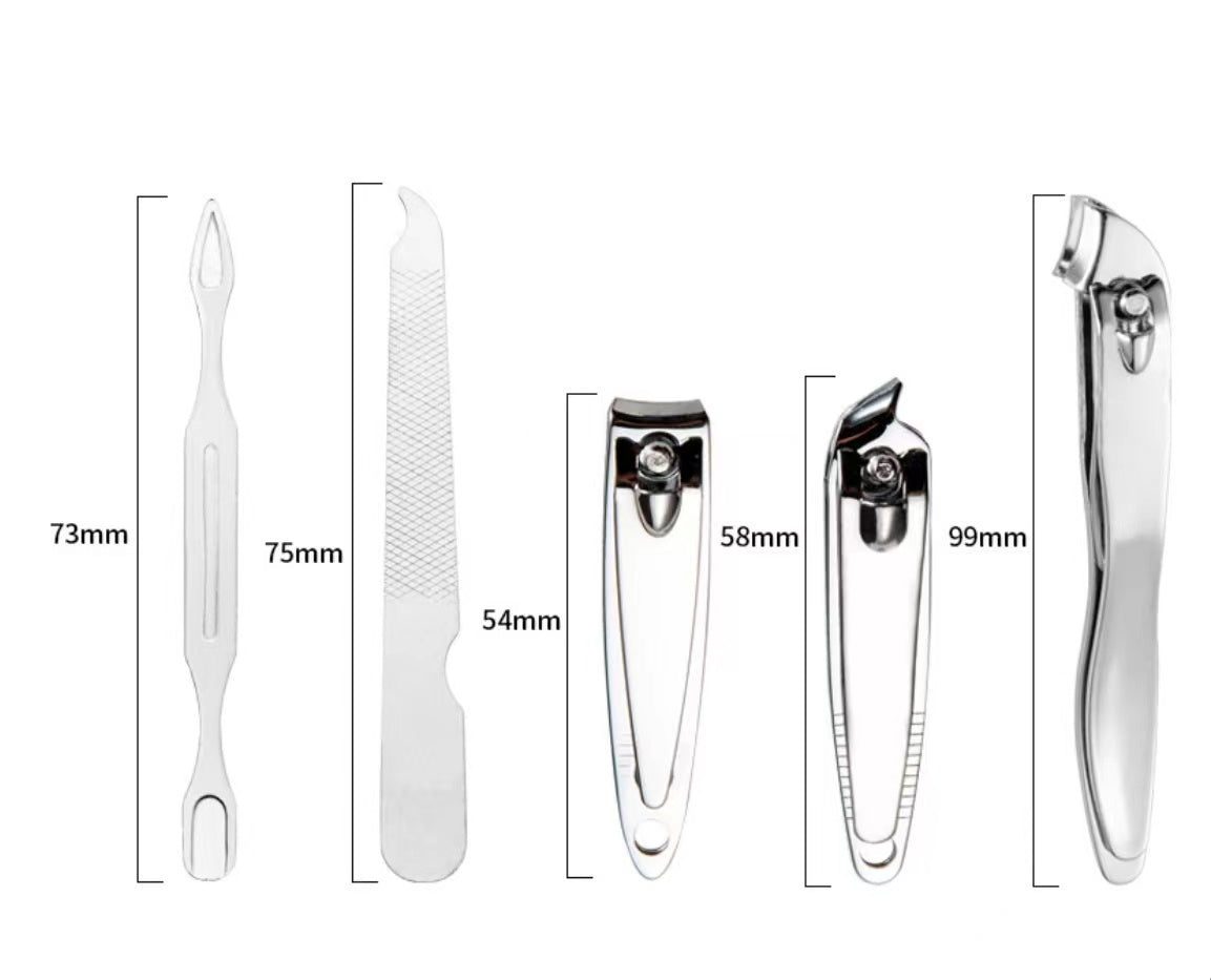 Manicure kit 10 piece tools