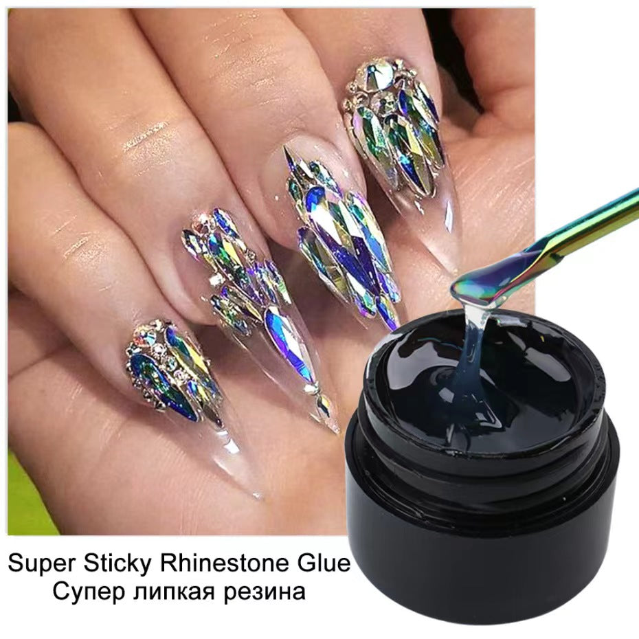 Nail stick drill glue