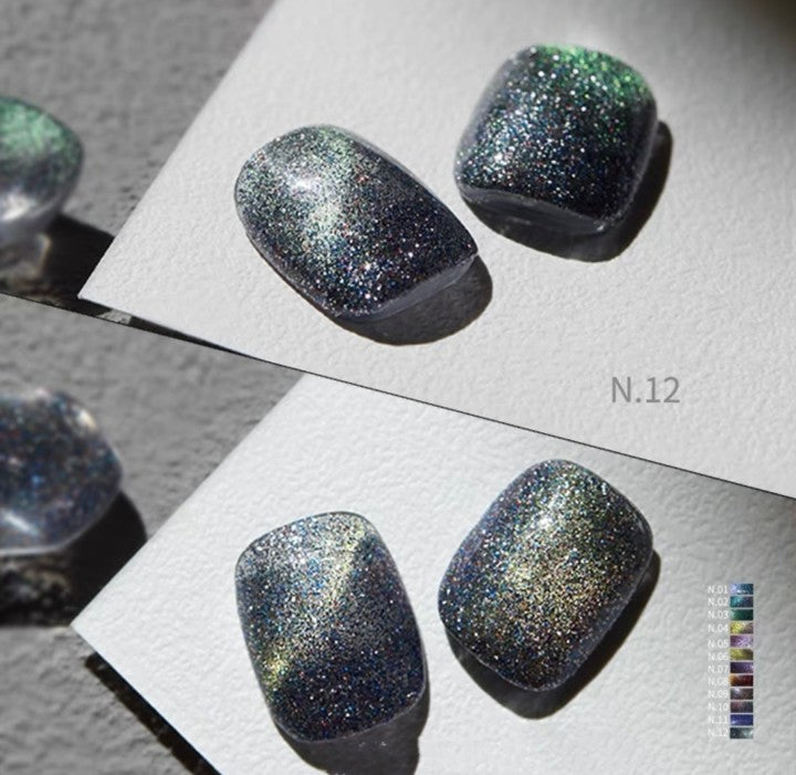Cat eye nail glue
