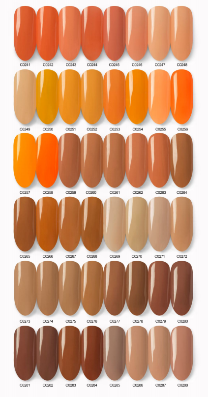 Basic full color nail glue