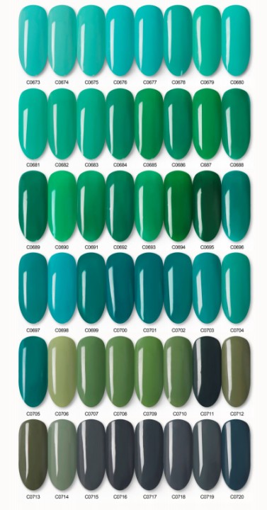 Basic full color nail glue