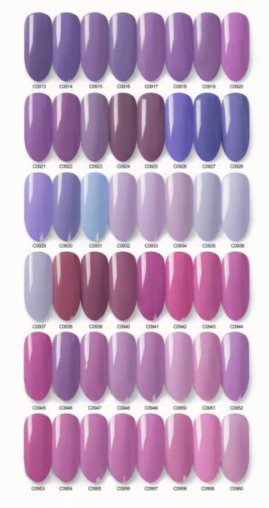Basic full color nail glue