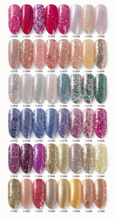 Glitter nail glue