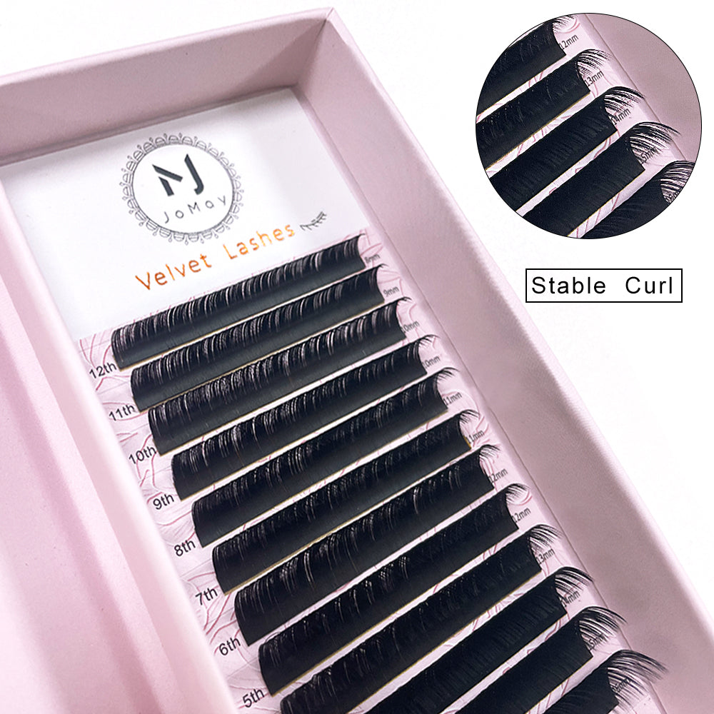 Jomay Velvet Lashes 0.03mm 12 Lines（8-16mm）